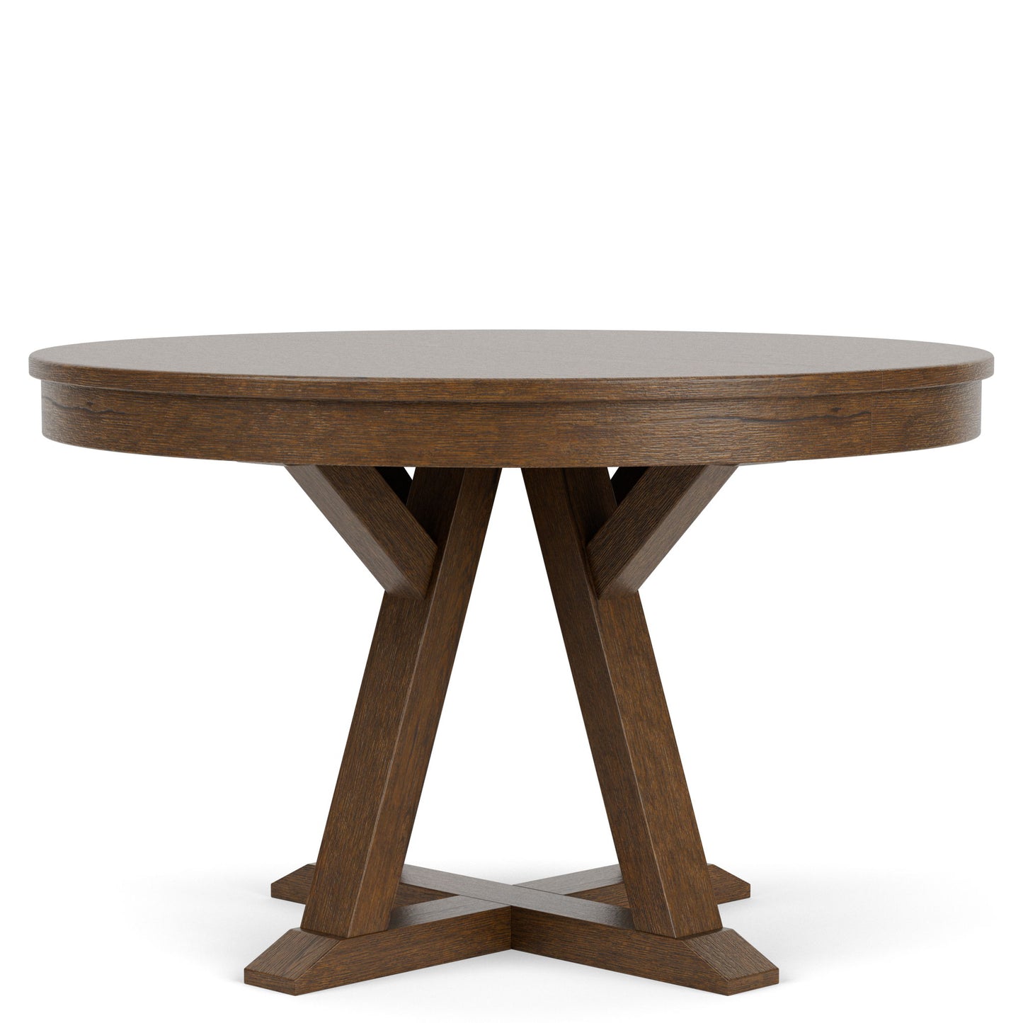 Calhoun - Round Dining Table - Whiskey Oak