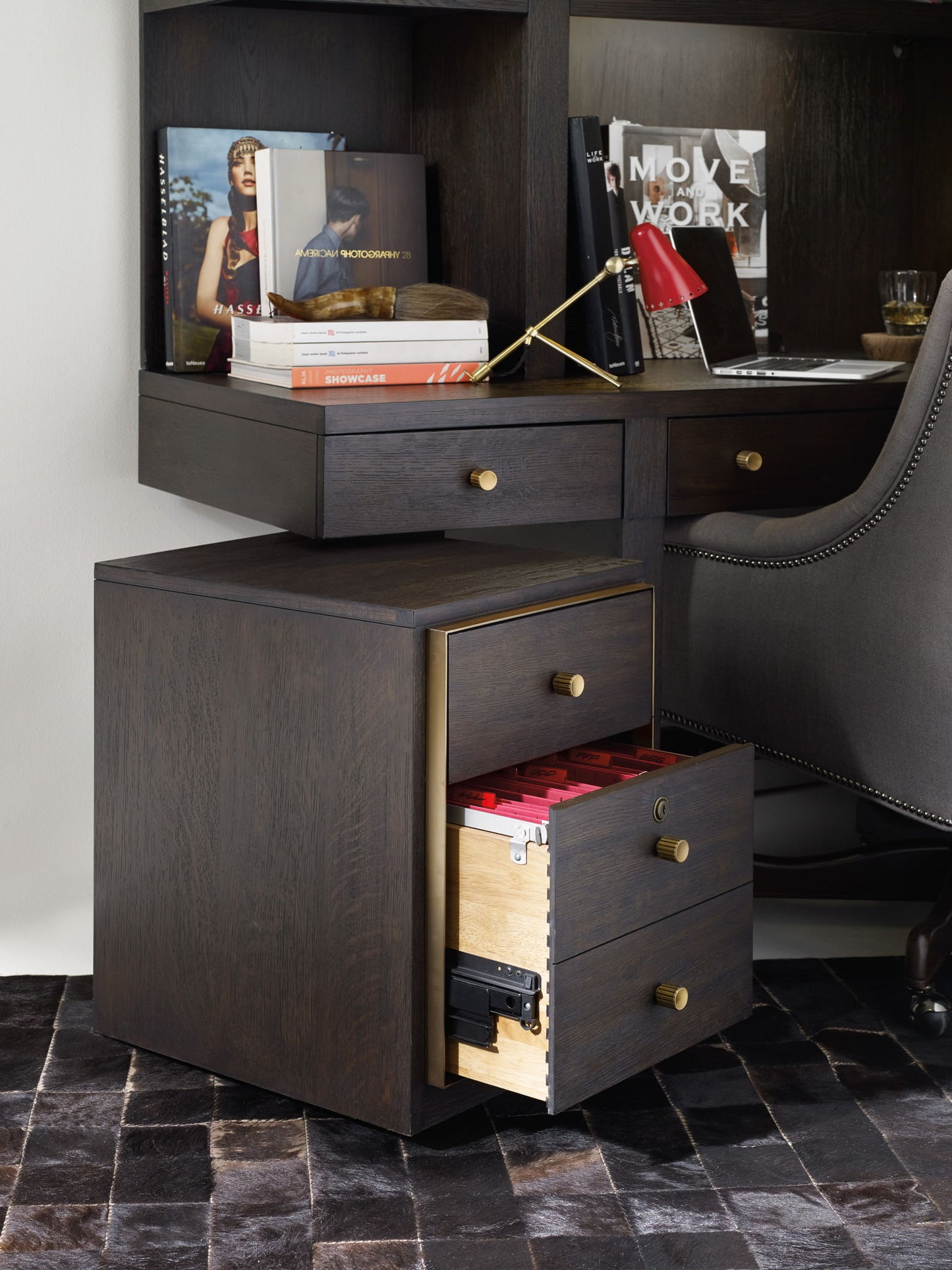 Curata - Mobile File - Dark Brown