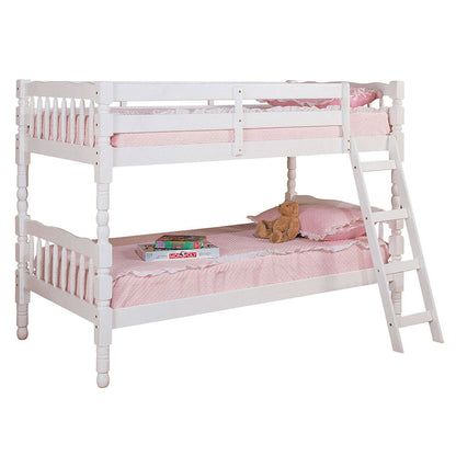 Homestead - Twin Over Twin Bunk Bed - White