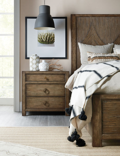 Sundance - 3-Drawer Nightstand - Dark Brown