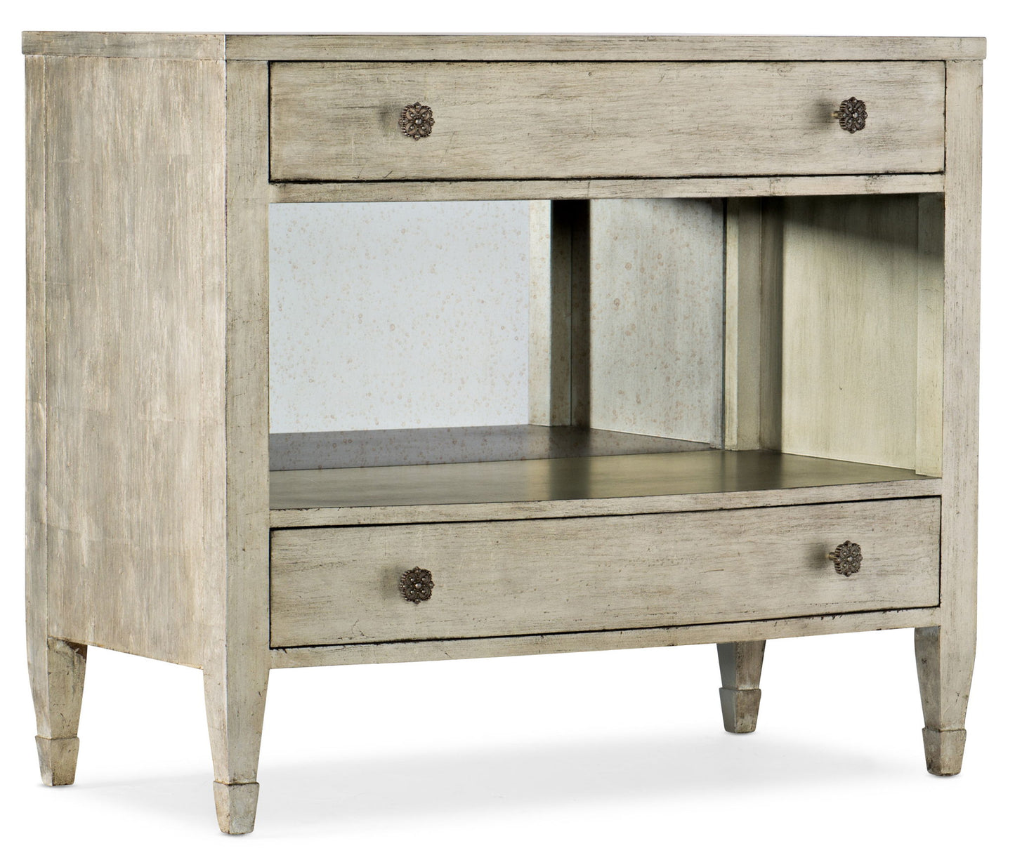 Sanctuary 2 - Gemme 2-Drawer Nightstand - Light Brown