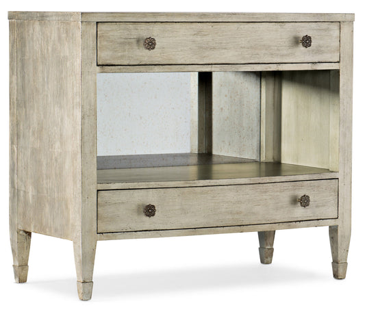 Sanctuary 2 - Gemme 2-Drawer Nightstand - Light Brown