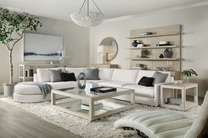 Cascade - Credenza With Metal Legs - Light Brown