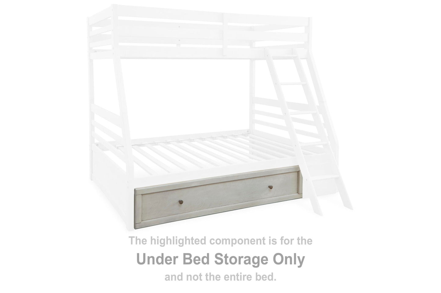Robbinsdale - Under Bed Storage - Antique White