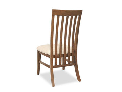 Langley - Slat Back Side Chair (Set of 2) - Tawny Brown