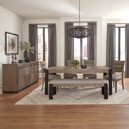 Cedar Fork - Dining Bench - Smoked Arabica