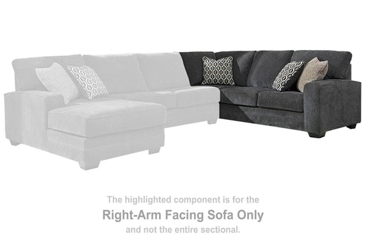 Tracling - RAF Sofa w/Corner Wedge - Slate