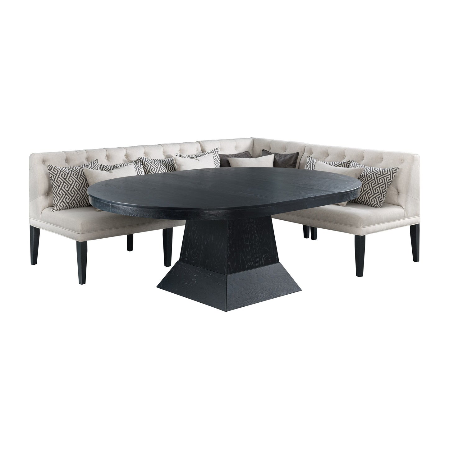 Maddox - Oval Dining Table Set