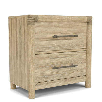 Rosalie - Two Drawer Nightstand - Hemlock