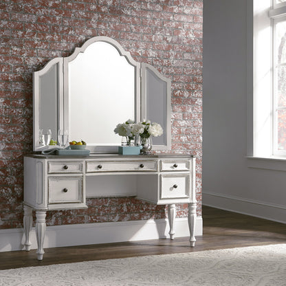 Magnolia Manor - 3 Piece Vanity Set - Antique White