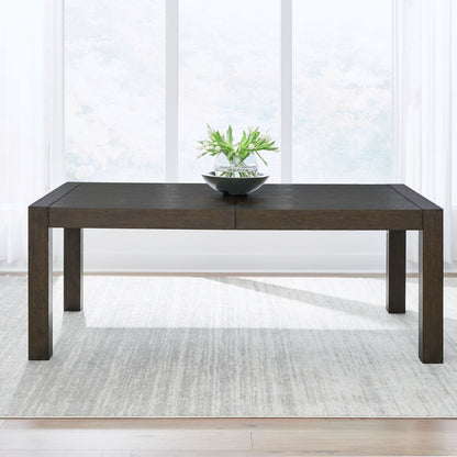 Cascade Falls - Rectangular Leg Table - Satin Espresso
