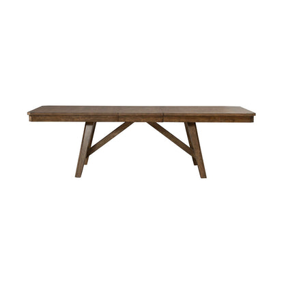 Carolina Park - Trestle Table - Amber Brown