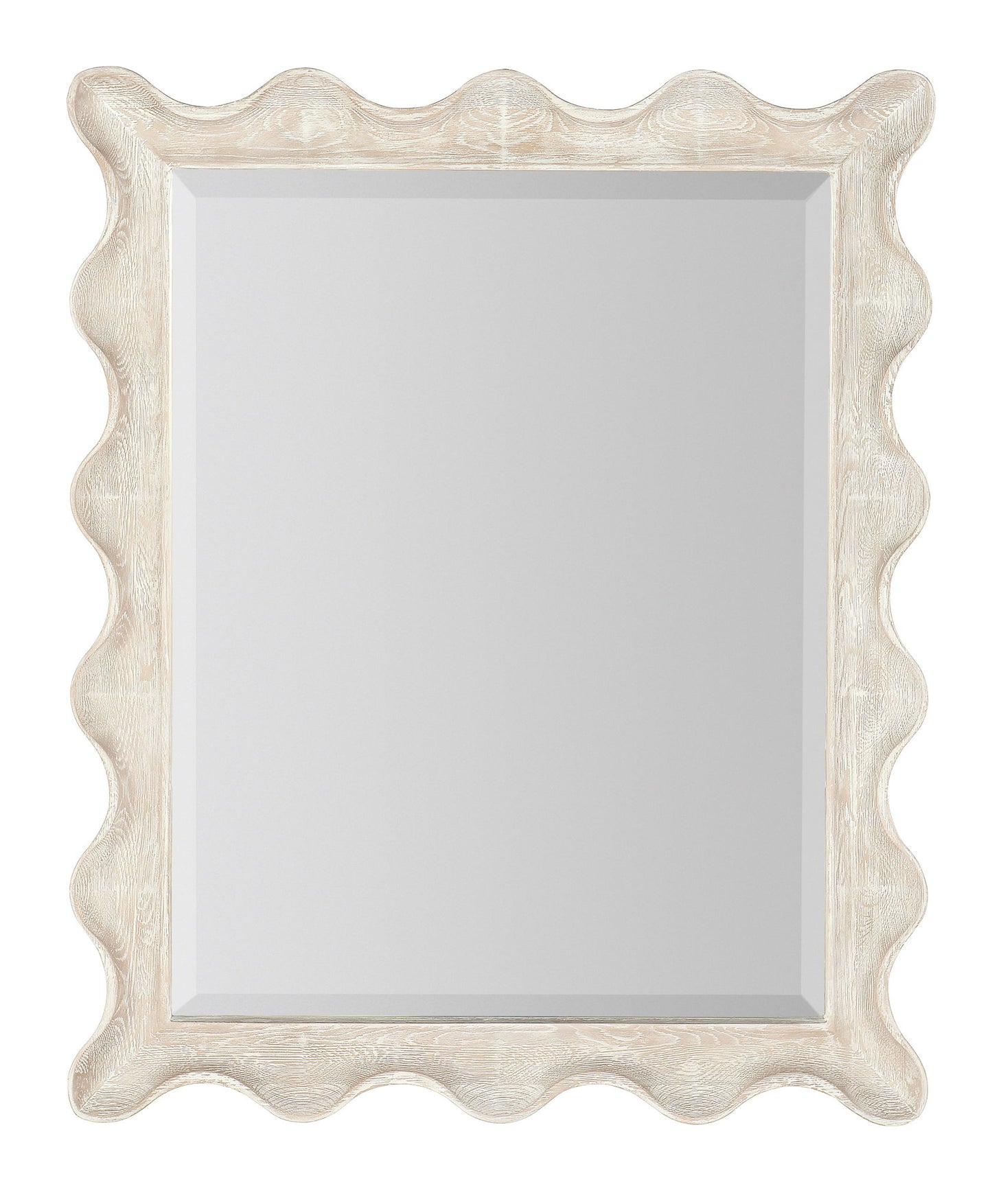 Serenity - Bora Landscape Mirror - White