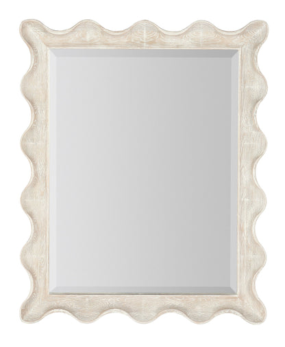 Serenity - Bora Landscape Mirror - White