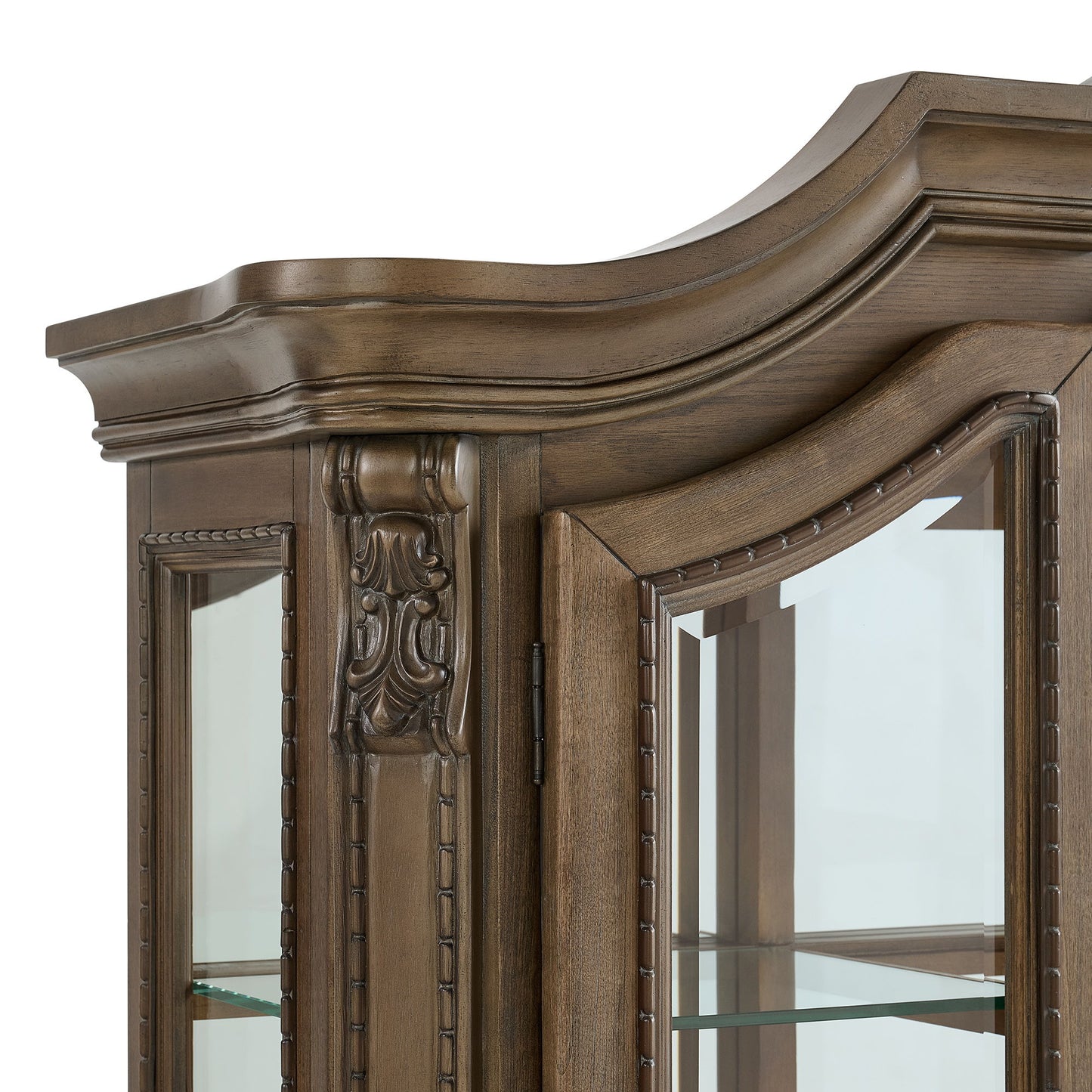 Madison Park - Server & Hutch With Led - Walnut