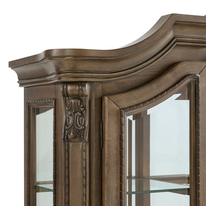 Madison Park - Server & Hutch With Led - Walnut