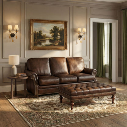 SS - Montgomery Sofa - Dark Brown