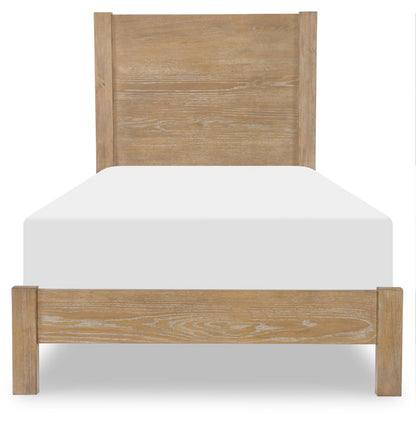 Horizons - Complete Panel Bed - Weathered Oak
