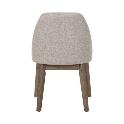 Edison - Upholstered Side Chair - Brownstone