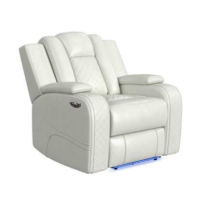 Carlo - Power Motion Recliner With Power Headrest, LED