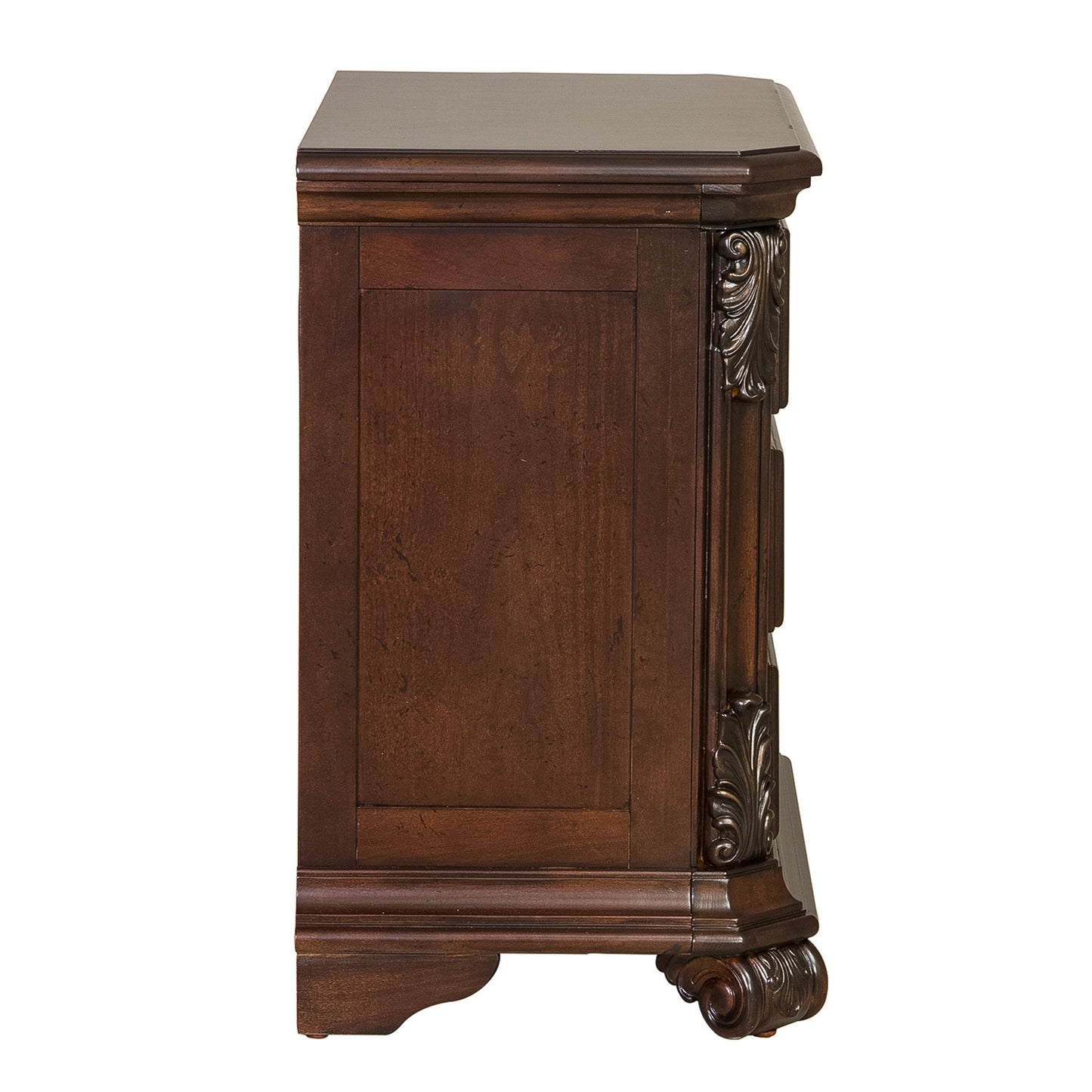 Messina Estates - 3 Drawer Nightstand - Cognac