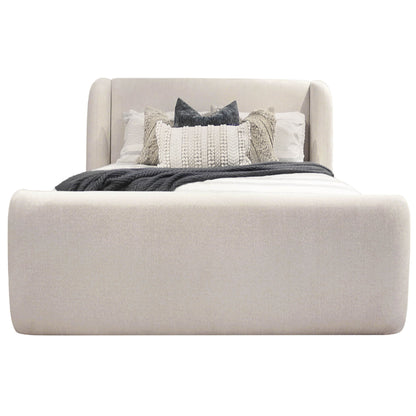 Shiloh - Wingback Upholstered Bed