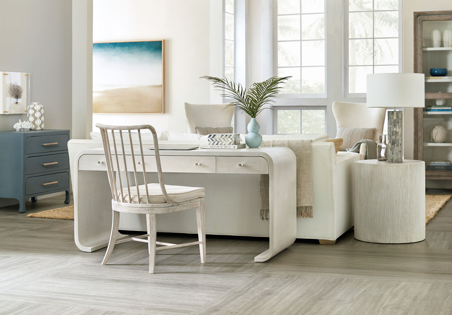 Serenity - Bimini Spindle Side Chair (Set of 2) - Beige
