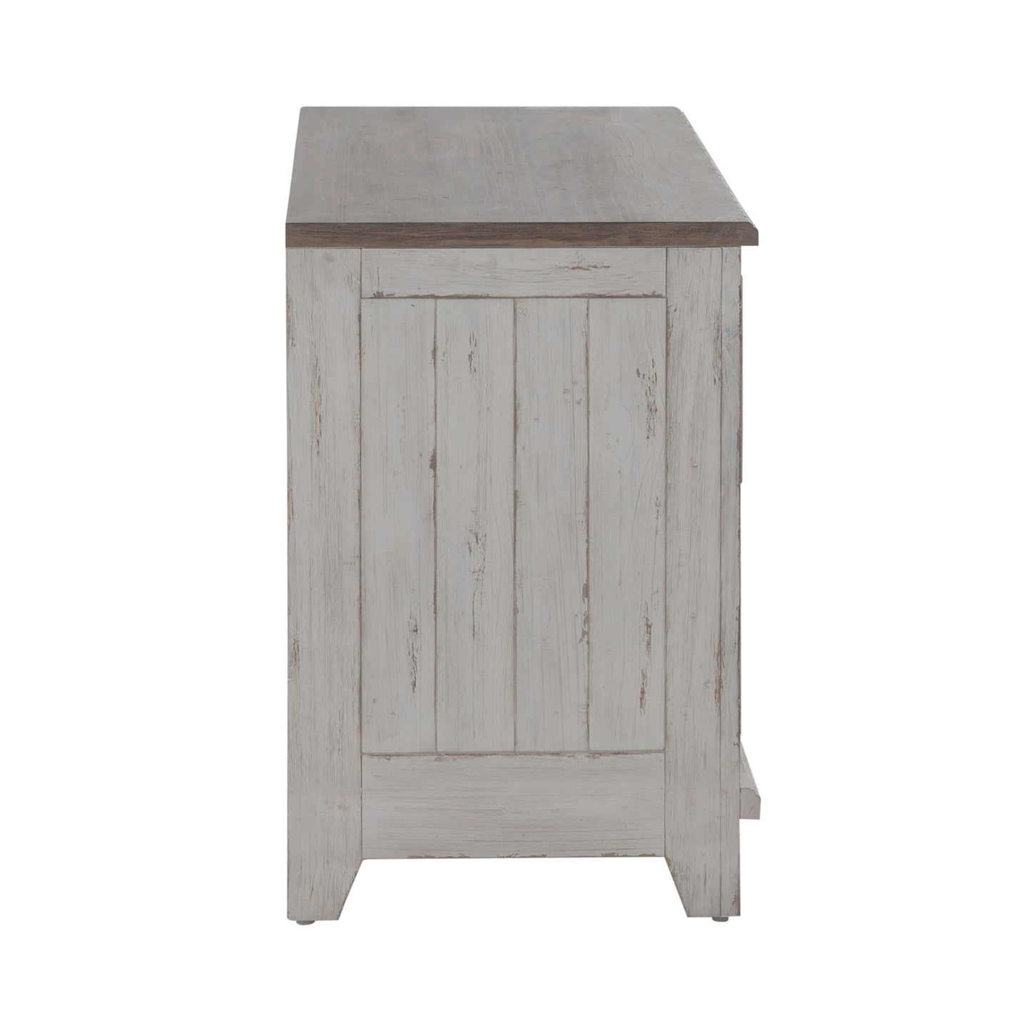 River Place - Curio Base - Riverstone White & Tobacco