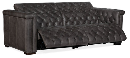MS - Savion LAF-RAF 2 Over 2 Sofa With Power Recline Power Headrest