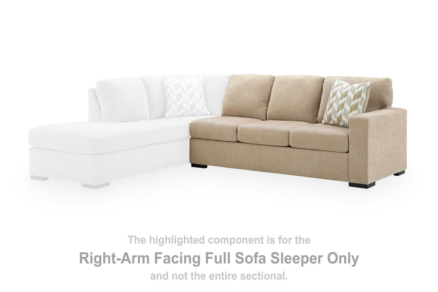 Bridgepoint - RAF Full Sofa Sleeper - Almond