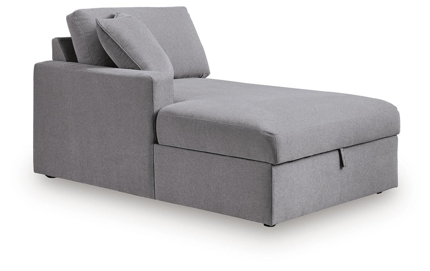 Modmax - LAF Corner Chaise With Storage - Granite