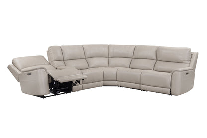 Easton - Power Reclining Sectional With Power Adjustable Headrests