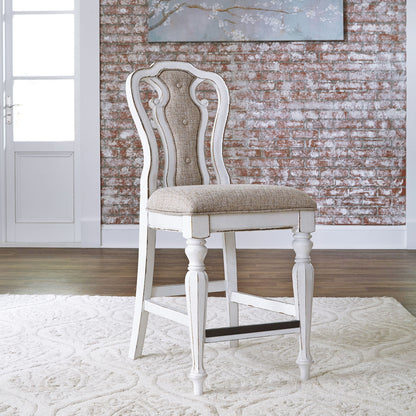 Magnolia Manor - Counter Height Chair - Antique White