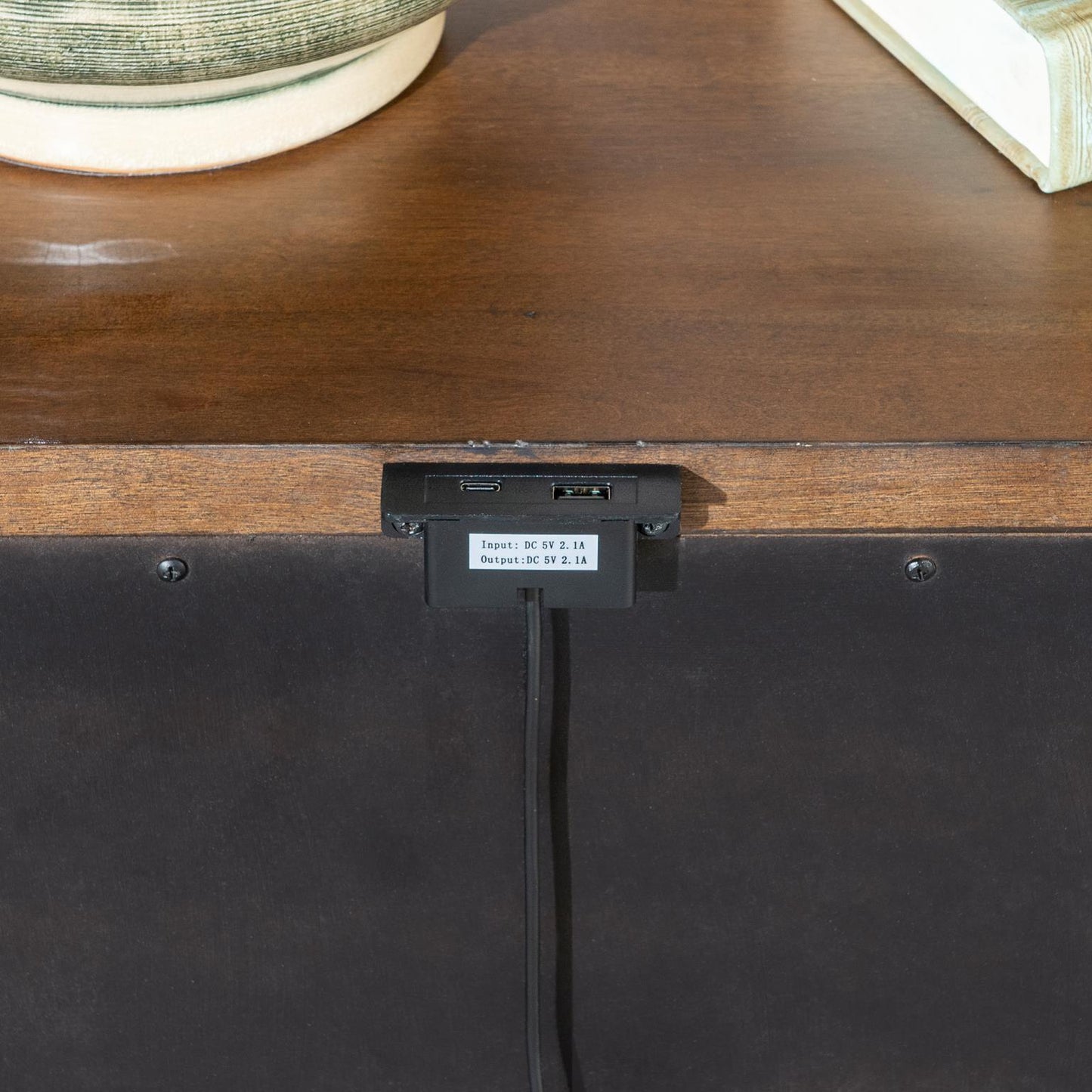 Lake House - Two Tone Open Nightstand