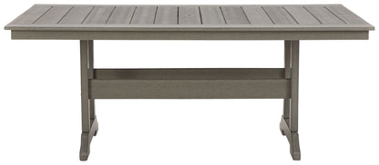 Visola - 7 Pc. - Dining Set with 6 Chairs - Gray