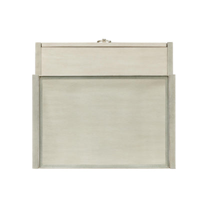 Maisie - Rectangular End Table - Champagne