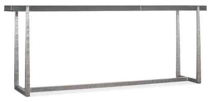 Chapman - Mixed Media Console Table - Pearl Silver