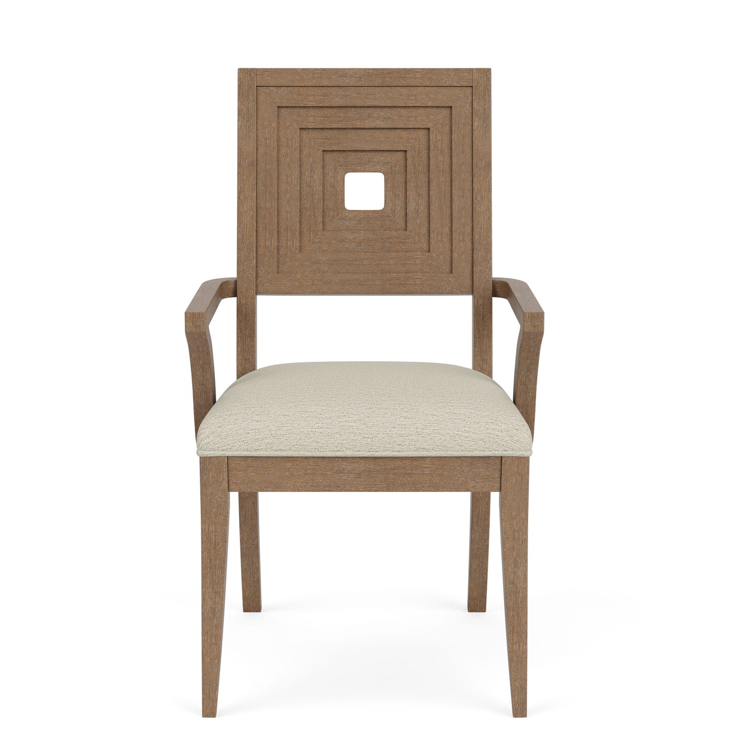 Cascade - Upholstered Wood Back Arm Chair (Set of 2)
