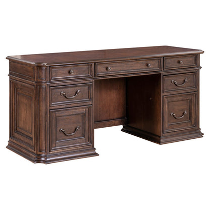 Provence Park - Jr Executive Credenza - Chateau Brown