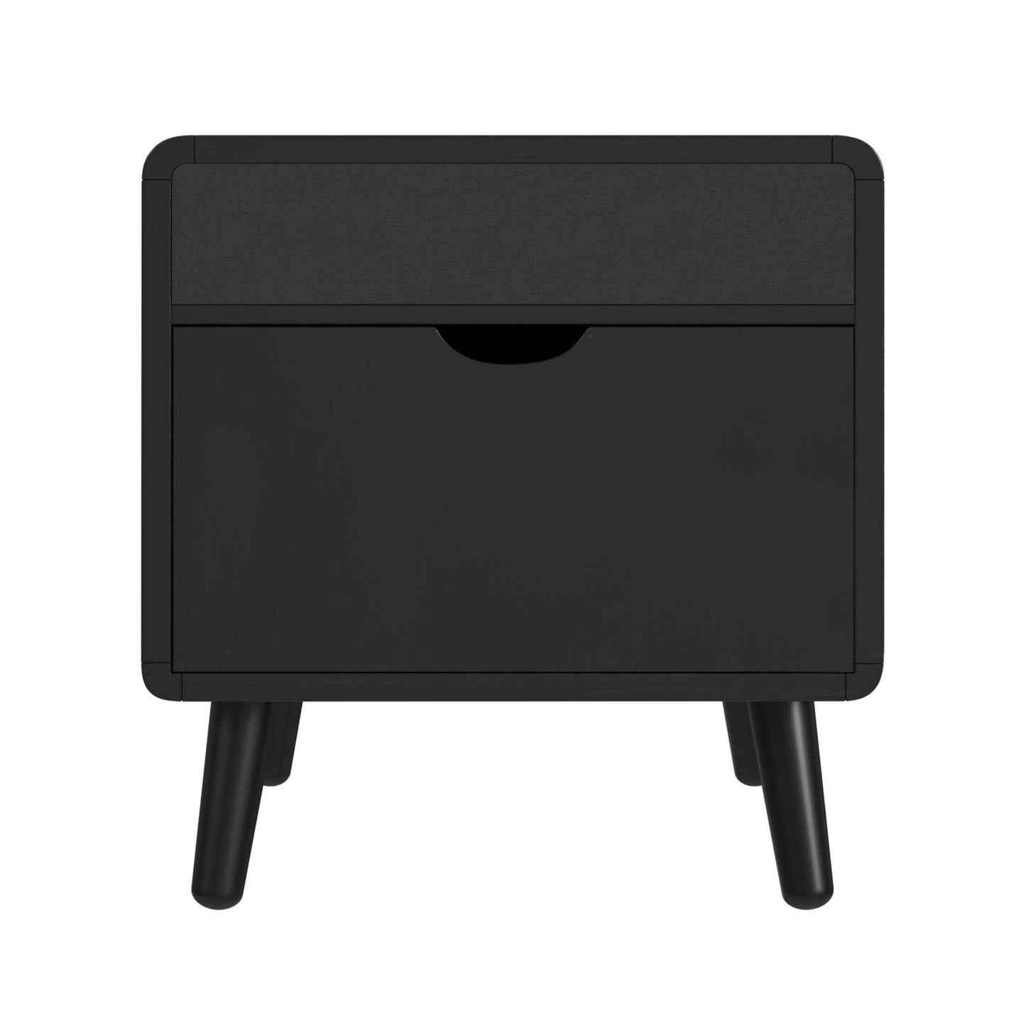 Halo - Square Smart End Table - Black