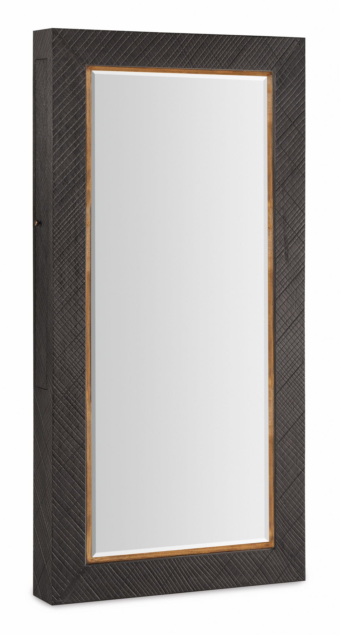 Big Sky - Floor Mirror With Jewelry Storage - Dark Gray
