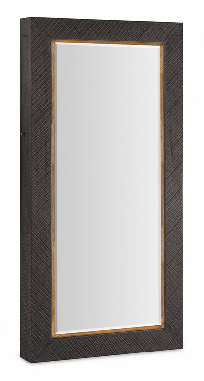 Big Sky - Floor Mirror With Jewelry Storage - Dark Gray