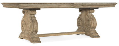 Castella - Rectangle Dining Table With 2-20" Leaves - Light Brown