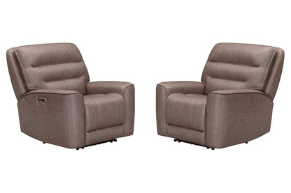 Lawson - Zero Gravity Power Recliner (Set of 2) - Sydney Brunette