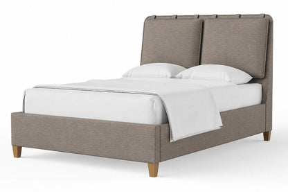 Pure Maple - Upholstered Bed - Mocha / Maple Syrup
