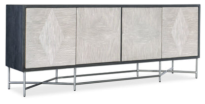 Commerce And Market - Fine Lines Credenza - Dark Gray