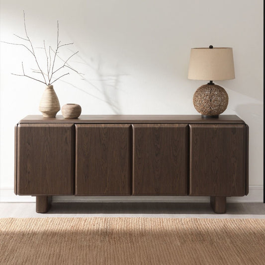Lanza - Console Table - Dark Walnut