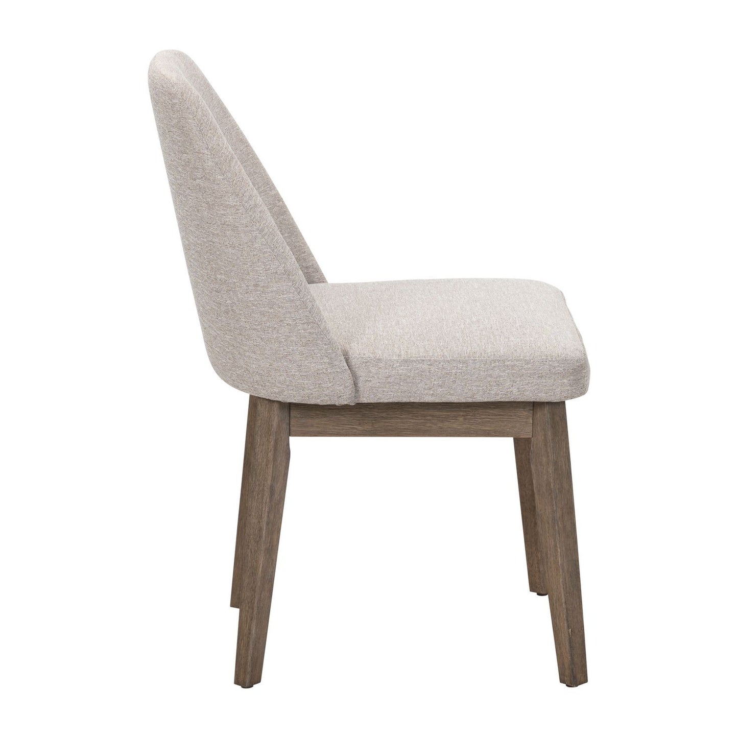 Edison - Upholstered Side Chair - Brownstone