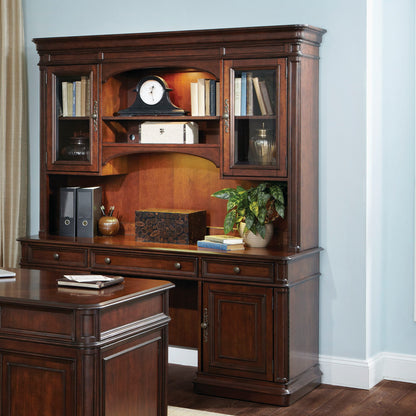 Brayton Manor - 3 Piece Jr Executive Credenza - Cognac