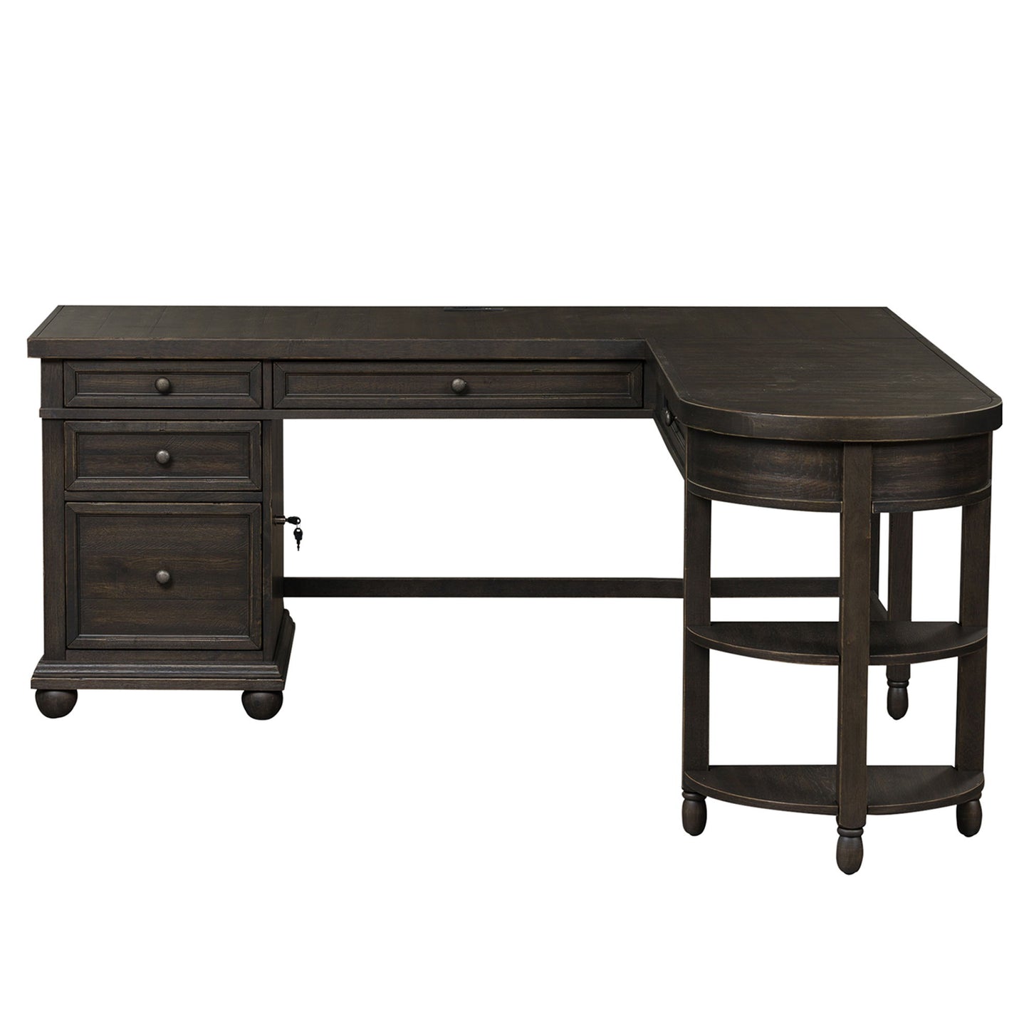 Harvest Home - L Shaped Desk - Chalkboard
